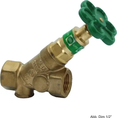 Produktbild von Schlösser KFR-Ventil 0016252000001 DN 20, Rp 3/4, ohne Entleerung, nichtsteigende Spindel