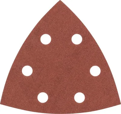 Produktbild von Schleifblatt-Set für Deltaschleifer, 93 mm, 240, 6 Löcher, 25er-Pack