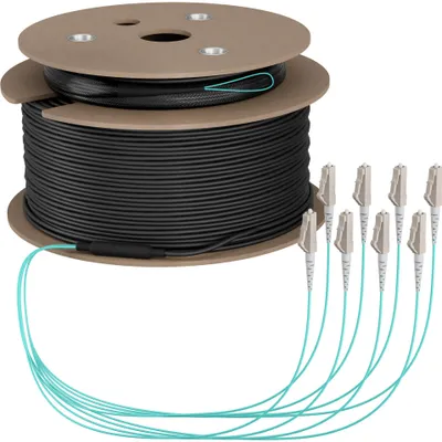 Obrázok produktu pre EFB Elektronik O8322S100OM3, 100 m, U-DQ(ZN) BH, OM3, 8x LC, 8x LC