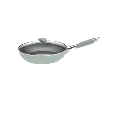 Produktbild von -freie Bratpfanne Ø 28 cm mit Deckel - Primecook - Gas und Induktion - sichere und strapazierfähige Ecoshield Antihaftbeschichtung - Vorteilset