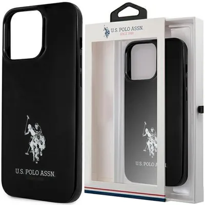 Produktbild von Us Polo Ushcp13Lumhk Iphone 13 Pro / 13 6,1"" Schwarz/Schwarz Hardcase Pferde Logo