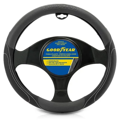 Image de Goodyear GOD7012 COMFORT Housse de volant noir/gris
