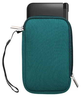 Produktbild von kwmobile Tasche kompatibel mit Nintendo 3DS XL - Handheld Spielekonsole Neopren Hülle in Petrol