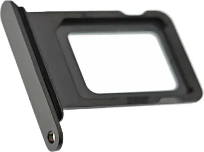 Produktbild von Simkartenhalter passend für Apple iPhone 13 Pro Max (A2643), Nano-SIM-Karten Slot, Originalersatz, Graphit