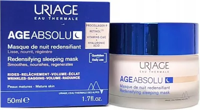 Productafbeelding van Uriage Age Absolu Anti-verouderings nachtcrème-emulsie, 50 ml