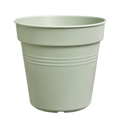 Produktbild von Pflanzkübel Green Basics D.27cm Grün Stein - Elho