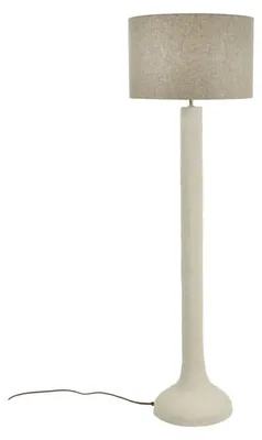 Immagine prodotto di Lampada da terra Pomax Eivissa, bianca, diametro 32 cm, altezza 125 cm