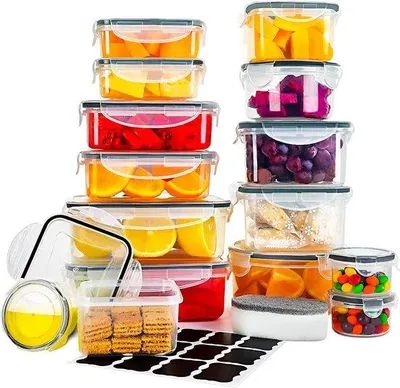 Immagine prodotto di Contenitori per la dispensa – Organizzatori da cucina – Contenitori per riso, zucchero e pasta – Contenitori da cucina