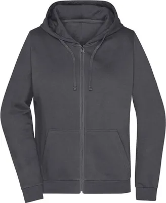 Produktbild von Klassische Sweatjacke mit Kapuze graphite, Gr. S