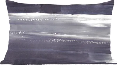 Produktbild von MuchoWow® Zierkissen Sofakissen Wohnzimmer Dekokissen 50x30 cm Farbe - Abstrakt - Schwarz - Wohnzimmerdekoration - Polster mit Photo