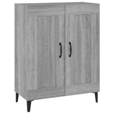 Obrázek produktu pro Příborník šedý sonoma 69,5 x 34 x 90 cm kompozitní dřevo
