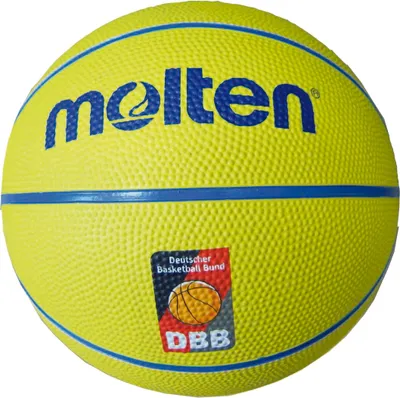 Obrázek produktu pro Dětský basketbalový míč Molten Sb4 (velikost 4) - žlutý