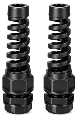 Kabelabdichtung M12, Nylon, wasserdicht, 2 Stück