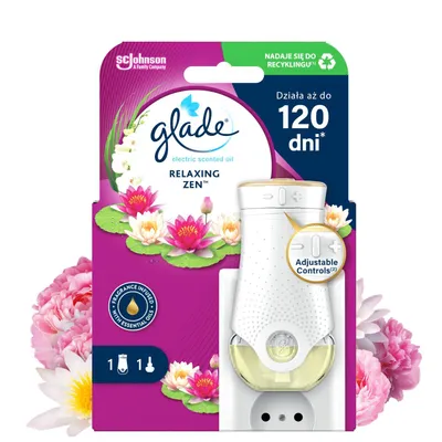 Image de Désodorisant électrique Glade® Electric scented oil – Relaxing Zen™ + recharge