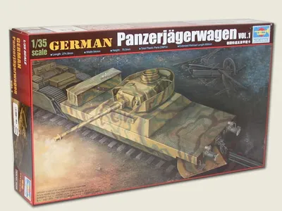 Obrázok produktu pre Trumpeter Nemecký Panzerjägerwagen 1:35