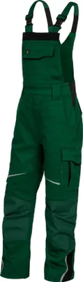 Produktbild von Latzhose Flex Line grün-schwarz, Gr. 158/164 Leibwächter FLXKL21164
