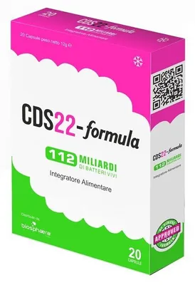 Image de CDS22 - Formule 112 Milliards de Bactéries Vives - 20 Capsules