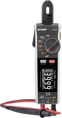Produktbild von VOLTCRAFT VC-371 Stromzange digital CAT III 600 V Anzeige (Counts): 4000