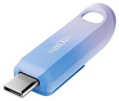 Produktbild von SanDisk Creator, 256 GB, USB Typ-C, 3.2 Gen 1 (3.1 Gen 1), 400 MB/s, Ohne Deckel, Blau, Lila
