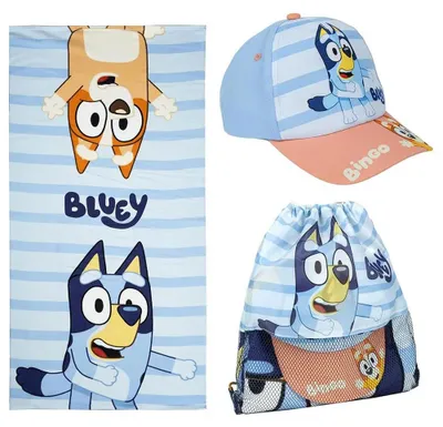 Produktbild von Cerda Group Bluey Handtuch Blau Kinder Blau One Size