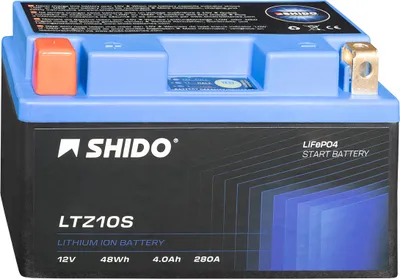 Produktbild von Shido Lithium Motorradbatterie LiFePO4 LTZ10S 12V