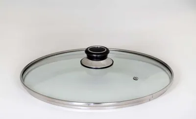 Produktbild von Karl Krüger GL16D, Rund, Schwarz, Edelstahl, Transparent, Glas, Kunststoff, Edelstahl, Schwarz, 16 cm