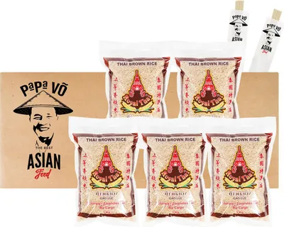 Produktbild von Royal Thai Brauner Reis Gao Luc 5x1kg