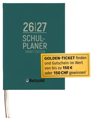 Produktbild von Betzold Schulplaner Smart Edition, Hardcover, DIN A4 plus