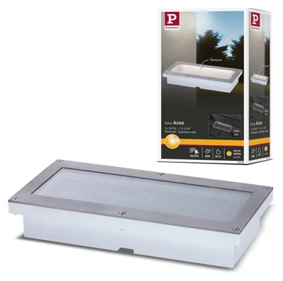 Productafbeelding van Paulmann Solar LED inbouwlamp voor de grond, model Aron