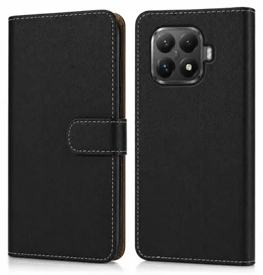Produktbild von Handy Tasche für Xiaomi 15T Schutzhülle Bookstyle Etui Klapphülle Wallet Flip Cover Case Schwarz
