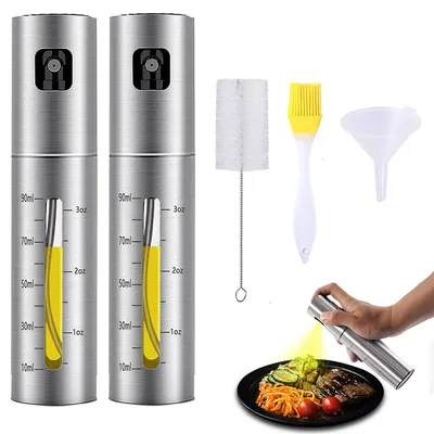 Produktbild von Ölsprüher. Ölspray für die Küche Öl sprühflasche Olivenöl Spray Salat Öilspender für Speiseöl und Essigsprüher. Kochspray,(Menge: 5 Stück;)