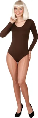 Produktbild von A Tanzbody FüR Profis Alle Farben Gardebody Bodys, Farbe:Braun; Größe:Xxl/Xxxl