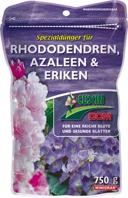 Produktbild von Cuxin DCM Spezialdünger Rhododendren Azaleen Erika 750 g