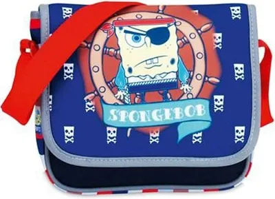 Produktbild von Disney Spongebob Schwammkopf Kindergarten Tsche Blau Kinder Umhängetasche