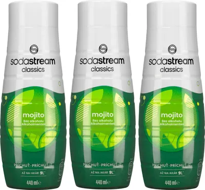 Zdjęcie produktu dla 3x Syrop do SodaStream Mojito 440ml