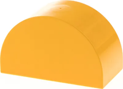 Produktbild von 1x Lego Duplo Bau Stein 2x4x2 hell orange doppelt gewölbt 45021 4276096 31213