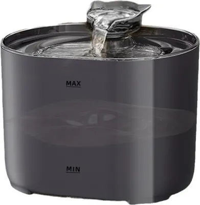 Produktbild von Trinkbrunnen Für Katzen Und Hunde, 2,2 Liter, Leise Wasserzirkulation Mit 4-Stufigem Filter