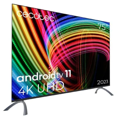 Produktbild von Cecotec ALU30075, 190,5 cm (75"), 3840 x 2160 Pixel, 4K Ultra HD, LED, Smart-TV, Schwarz