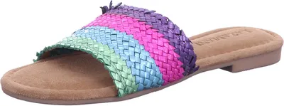 Produktbild von Lazamani Chloe Damen Leder-Pantoletten Blue Größe 41