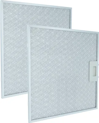 Produktbild von vhbw 2x Filter Metallfettfilter kompatibel mit Neff D7970N0/01, D69S57N0/01, D79T48N0/02, D79T48N0/01, D79T48N0GB/01 Dunstabzugshaube, Metall