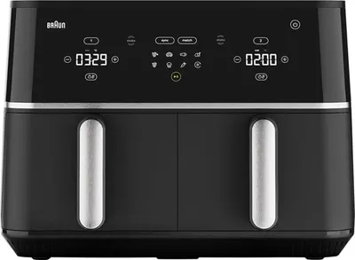 Braun TwinCook 5 TD5030IBK: Heißluftfritteuse für gesunde Mahlzeiten
