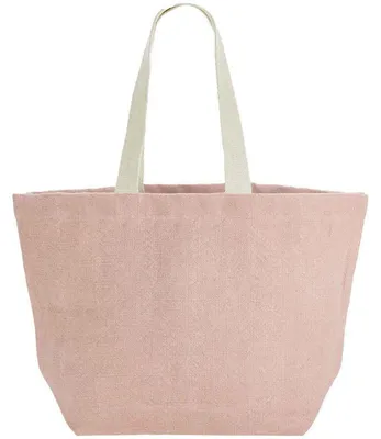 Produktbild von Westford Mill - Schultertasche, Jute, 34L FK1908 (Einheitsgröße) (Blütenweiß)