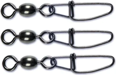 Produktbild von Black Cat Cross Lock Wirbel Welswirbel Gr. 4/0 65mm 100kg 3 Stück