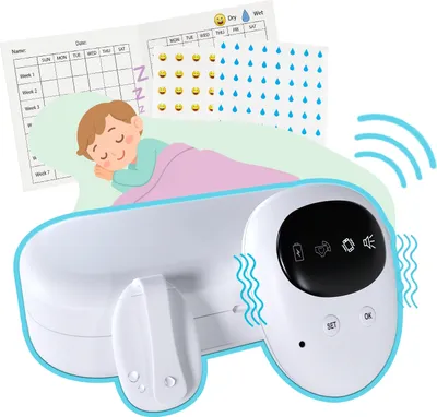 Produktbild von Kabelloser Bettnässer-Alarm für Jungen & Mädchen - Töpfchen-Training, Pipi-Alarm