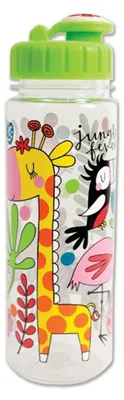 Produktbild von Rachel Ellen Designs BOT11, 500 ml, Tägliche Nutzung, Grün, Transparent, Gelb, Kind, Junge/Mädchen, Klappdeckel