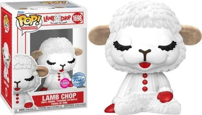 Produktbild von Funko Pop! Television: Lamb Chop - Lamb Chop (Flocked) #1698 Funko Exclusive