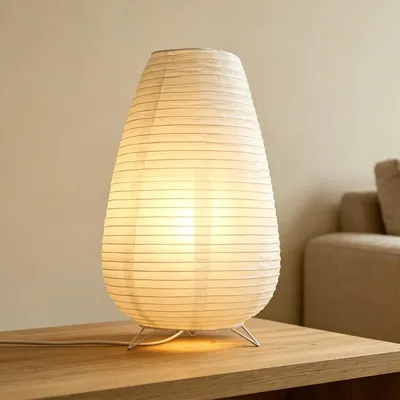 Immagine prodotto di Lampade in carta di riso per eleganti lampade da tavolo