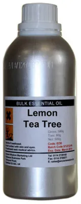 Productafbeelding van Essentiële olie 500 ml - Citroen, Tea tree