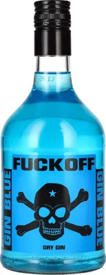 Image de Fuckoff GIN BLUE Dry Gin 40% Vol. 0,7l