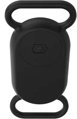 Immagine prodotto di Custodia in silicone compatibile con Samsung Galaxy SmartTag 2 – Silicone – Nero – Supporto per localizzatore – Custodia per tag – CHPN